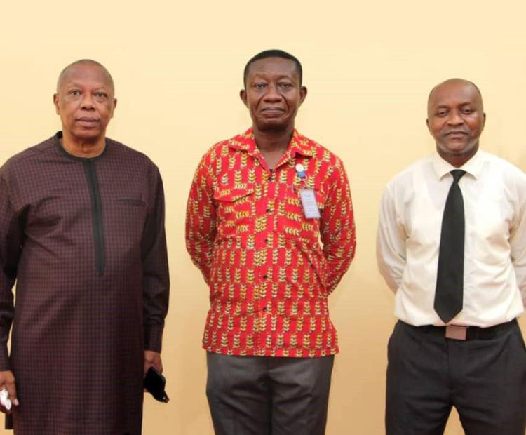 Private Secretary to Otumfour Pays a Visit to Kumasi Technical University