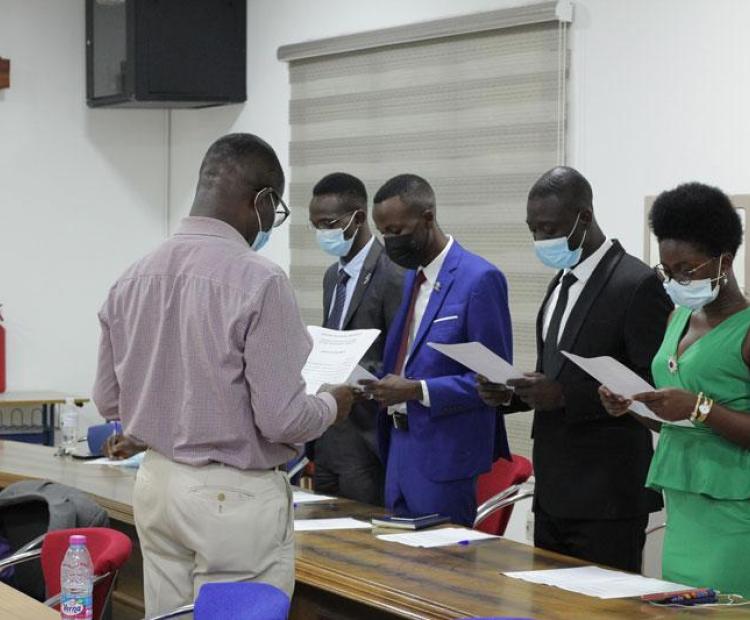 Kumasi Technical University Swears-In an Interim Management Committee of SRC