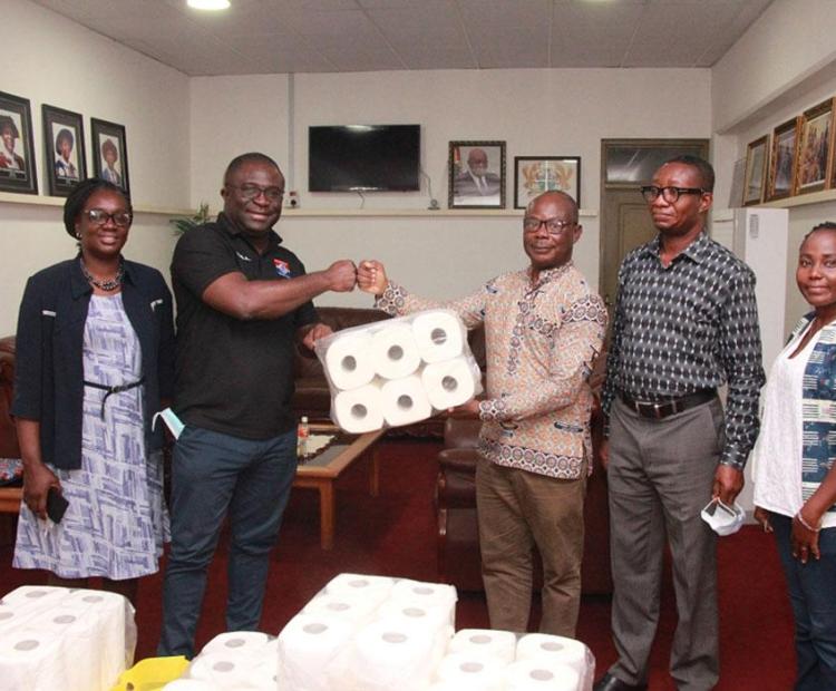 MP for Subin Constituency Donates PPE to Kumasi Technical University