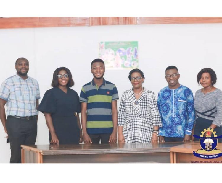 he Pro Vice-Chancellor, Ing. Prof. Abena Agyeiwaa Obiri-Yeboah (third from right),