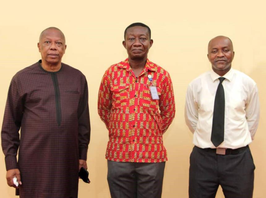 Private Secretary to Otumfour Pays a Visit to Kumasi Technical University