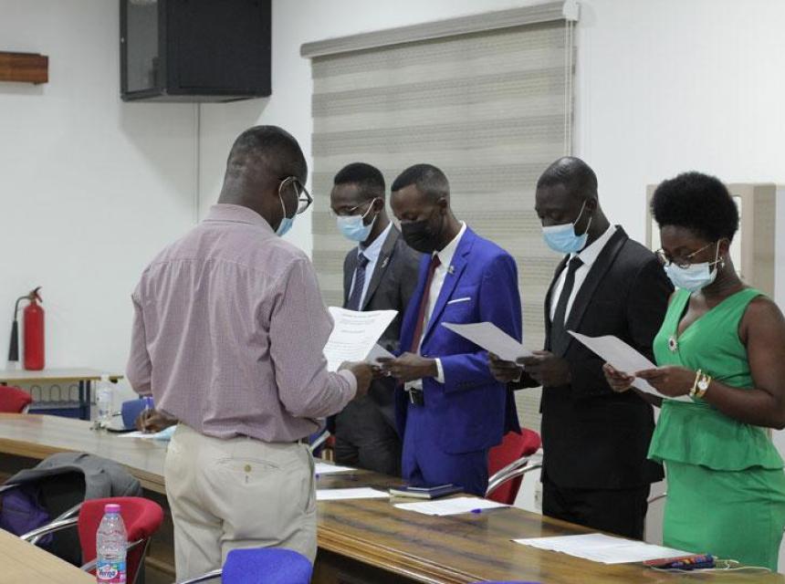 Kumasi Technical University Swears-In an Interim Management Committee of SRC