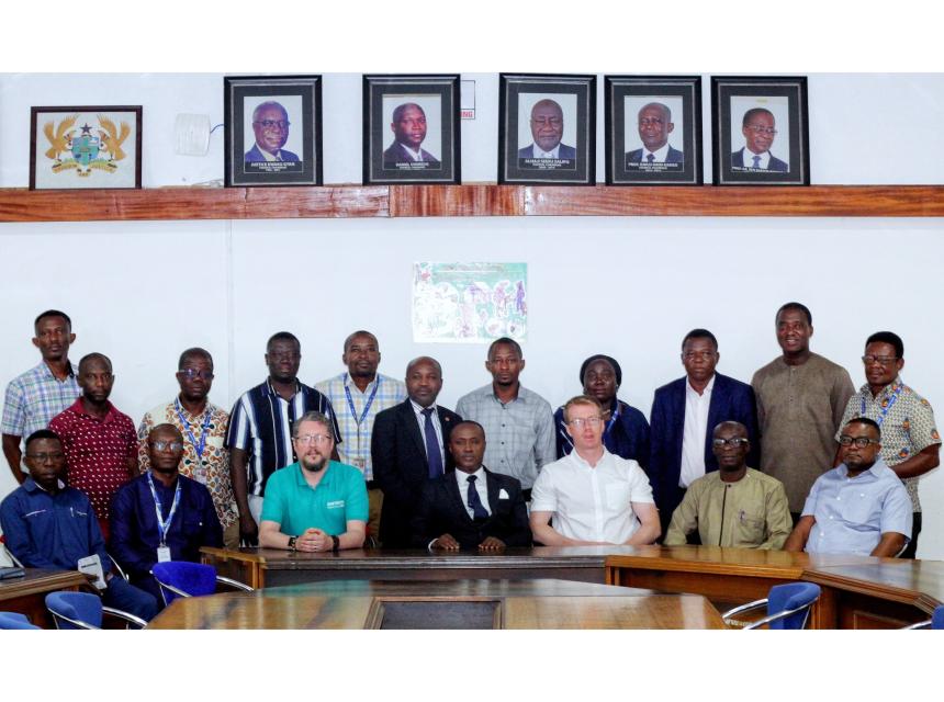 KsTU Hosts a Team from Northern Regional College for Green Hydrogen Technology Collaboration