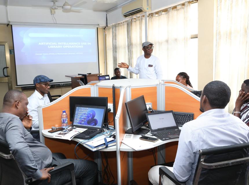KsTU Library Hosts 2-Day Workshop on Artificial Intelligence in Library Operations